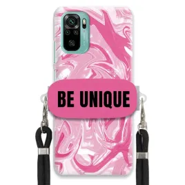 etui-do-xiaomi-redmi-note-10-case-uchywt-sznurek-czarny-roz-marmur-unique
