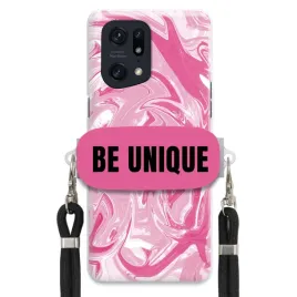 etui-do-oppo-find-x5-pro-case-uchywt-sznurek-czarny-rozowy-marmur-unique