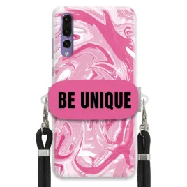 etui-do-huawei-p20-pro-case-uchywt-sznurek-czarny-rozowy-marmur-be-unique