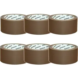 tasma-pakowa-do-wysylek-brazowa-donau-66m-hot-melt-ultra-strong-6-szt