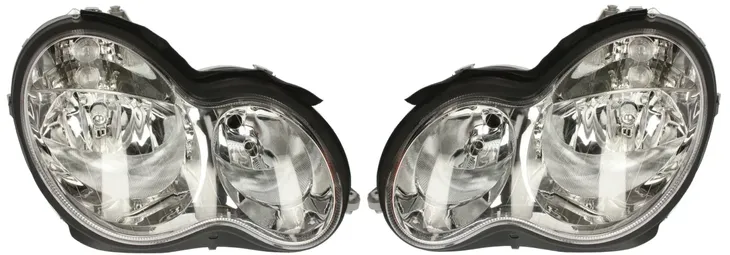 REFLEKTOR LAMPA PRZÓD MERCEDES W W203 2004-2007 DEPO H7 LEWY + PRAWY KPL