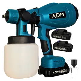 pistolet-do-malowania-scian-bezprzewodowy-z-2-akumulatorami-21v-800ml-mocny