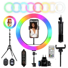 lampa-pierscieniowa-rgb-ring-26cm-80w-statyw-220cm-pilot-bt-zasilacz