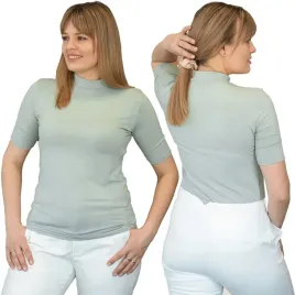 babell-layla-mietowy-xl-krotki-rekaw-wiskoza-klasyczna-zielony-bluzka