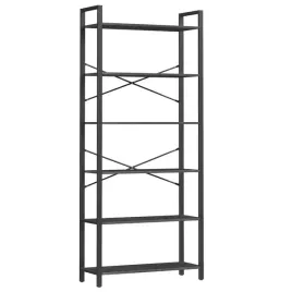 czarny-regal-na-ksiazki-kwiaty-ozdoby-witryna-z-6-polkami-hebanowa-czern