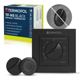 termostat-manualny-termofol-tf-h3-czarny-podtynkowy-ochrona-ip31-sterownik