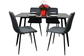 stol-ceramiczny-4-krzesla-welur-aksamit-szary-nowoczesne-loft-jadalnia