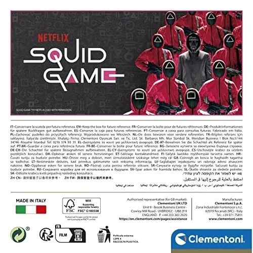 puzzle-clementoni-1-elementow-clementoni-80504-squid-game-impossible-kod-producenta-inny
