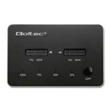 qoltec-stacja-dokujaca-dyskow-2x-ssd-m-2-sata-stan-nowy-format-dyskow-inny