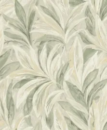tapeta-winylowa-na-flizelinie-w-rolce-liscie-zielone-imitacja-materialu-len