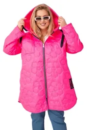 kurtka-damska-plus-size-pikowana-z-kapturem-i-napisem-hope-rozowy-neon