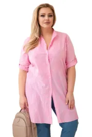 jasno-rozowa-koszula-damska-plus-size-bawelniana-z-haftem