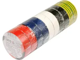 yato-zestaw-tasm-elektroizolacyjnych-19mmx20m-mix-10cz-tasma-yt-8173