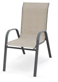 krzeslo-ogrodowe-na-taras-balkon-z-siatki-metalowe-ciemno-szare-mosler