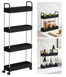 wozek-kuchenny-metalowy-regal-mobilny-polka-na-kolkach-czarna-4-poziomy