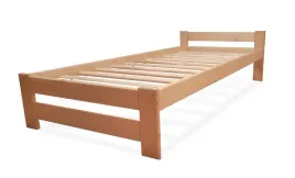 Zdjęcie produktu ŁÓŻKO DREWNIANE sosnowe Relax 80x200 + stelaż drewniany