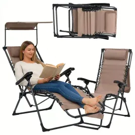 krzeslo-zero-gravity-skladane-fotel-ogrodowy-lezak-plazowy-lezanka-daszek