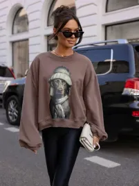 bluza-z-nadrukiem-psa-cocomore-rozmiar-s-kolor-brazowy