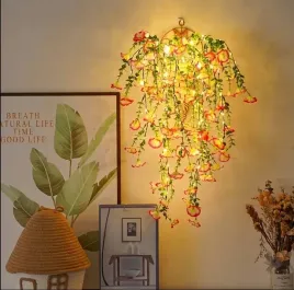 lampka-lampa-led-bukiet-lilie-surfinie-rozowo-biale-kwiaty-listki-prezent