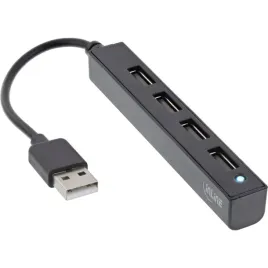 inline-33293k-huby-i-koncentratory-usb-2-0-type-a-480-mbit-s-czarny