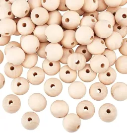 100x-perforowane-drewniane-koraliki-20-mm-naturalne-okragle-drewniane