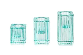 szklane-swieczniki-male-zielone-zestaw-3-swiecznikow-w-stylu-vintage