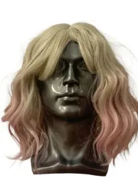 krotka-peruka-damska-blond-z-rozowymi-koncowkami