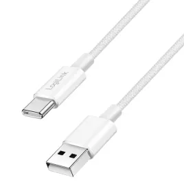 logilink-cu0320-kabel-usb-usb-2-0-05-m-usb-a-usb-c-bialy