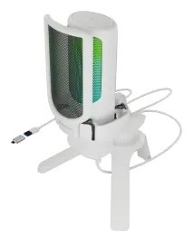 genesis-radium-250-bialy-mikrofon-do-konsoli-do-gier