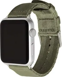pasek-do-apple-watch-nylonowy-wytrzymaly-stylowy-kolor-oliwkowy-20mm