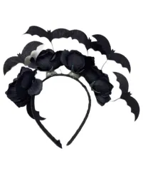 opaska-na-halloween-z-czarnymi-rozami-i-nietoperzami-gotycki-styl