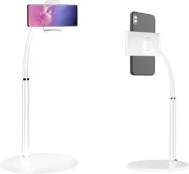 przenosny-bialy-regulowany-stojak-do-telefonu-komorkowego