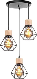 lampa-wiszaca-vintage-drewniana-z-geometrycznym-wzorem-e27