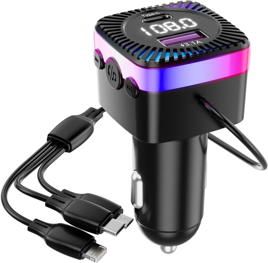 adapter-nadajnik-samochodowy-bluetooth-5-3-ladowarka