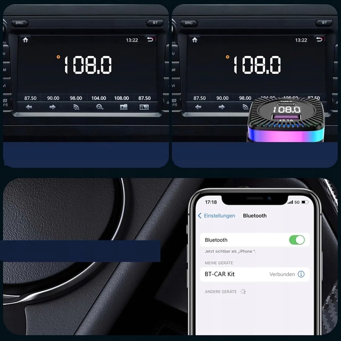 adapter-nadajnik-samochodowy-bluetooth-5-3-ladowarka-stan-nowy