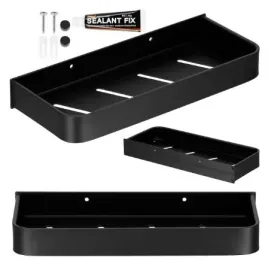 czarna-matowa-polka-lazienkowa-pod-prysznic-30-x-12