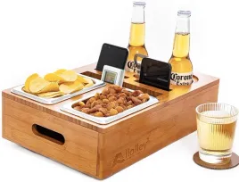 tacka-na-sofe-dwie-miski-na-przekaski-do-ogladania-filmu-meczu-organizer