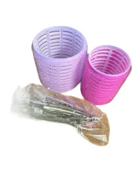 8x-rozowe-walki-do-wlosow-ze-spinkami-55-cm-i-4-cm-srednica