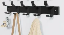 wieszaki-aluminiowe-na-ubrania-scienne-ruchome-haczyki-czarne-30cm