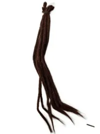 10x-brazowe-pasma-szcztucznych-syntetycznych-dredow-50-cm