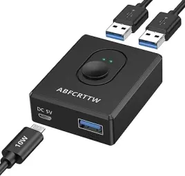 przelacznik-usb-3-0-switch-5gbps-dwa-sloty-zasilacz-5w-czarny-3xkable-3-0