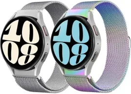 pasek-do-zegarka-bransoleta-metalowa-srebrna-i-gradient-na-szybkozapinacz