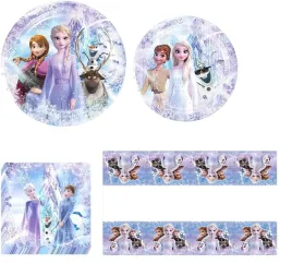 zestaw-urodzinowy-na-10-osob-naczynia-motyw-ksiezniczka-elsa-anna
