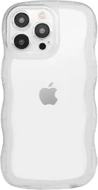 etui-do-iphone-14-pro-miekkie-przezroczyste-faliste-krawedzie-biale
