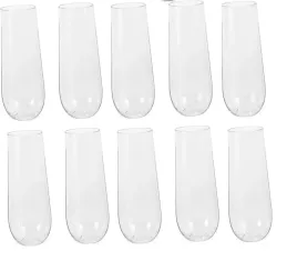 10x-szklanka-plastikowa-wielokrotnego-uzytku-250ml-przezroczysta-stylowa