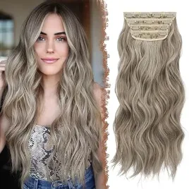 4x-przedluzki-do-wlosow-z-klipsami-syntetyczne-falowane-blond-50-cm