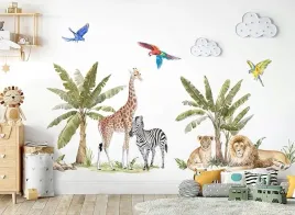 naklejka-scienna-do-pokoju-dzieciecego-little-deco-motyw-safari-86-x-38-cm