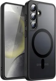 etui-do-samsung-galaxy-s24-magsafe-polprzezroczyste-matowe-ochrona-czarne