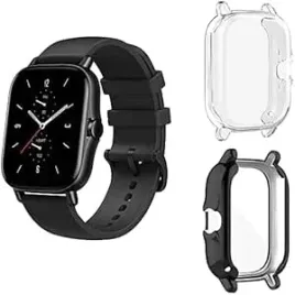 2x-futeral-folia-ochronna-amazfit-kompatybilny-czarny-przezroczysty-komfort