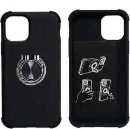 etui-case-do-iphone-12-6-1-cali-ochronne-silikonowe-z-pierscieniem-czarne